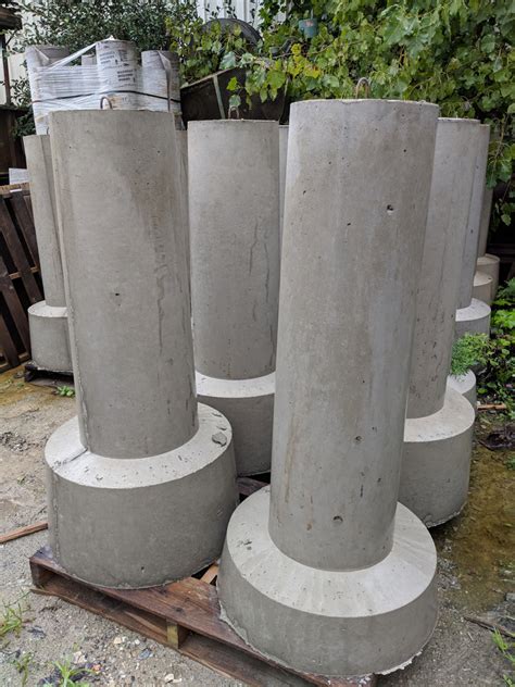 precast concrete piers home depot